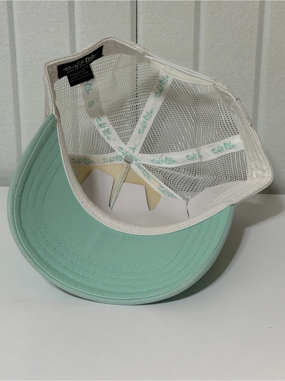 Salt Life “Salty Daze” Mint Trucker Hat - Picture 5 of 6